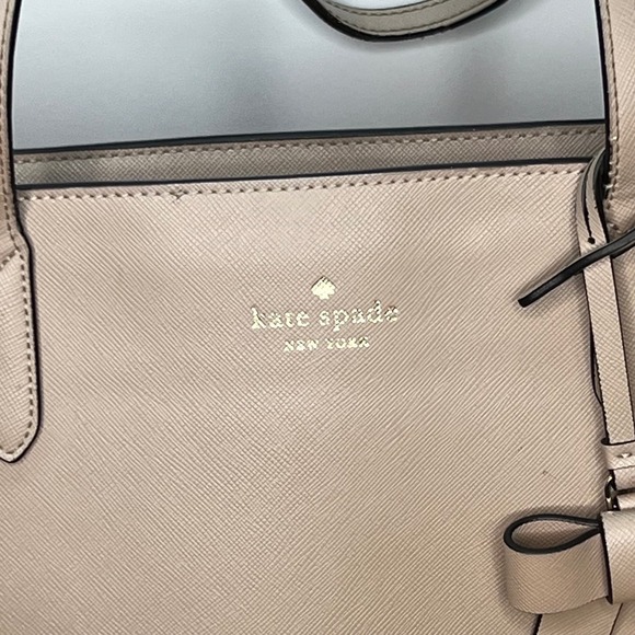 Kate Spade Light Taupe Tote Bag - Picture 2 of 9